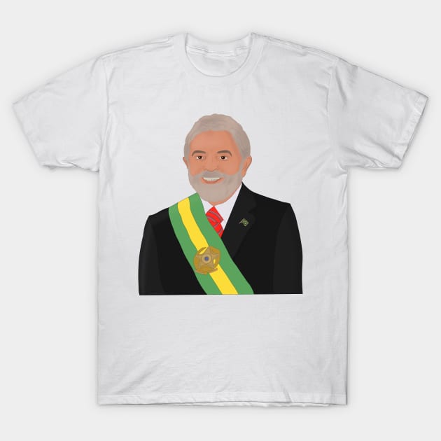 Lula T-Shirt by DiegoCarvalho